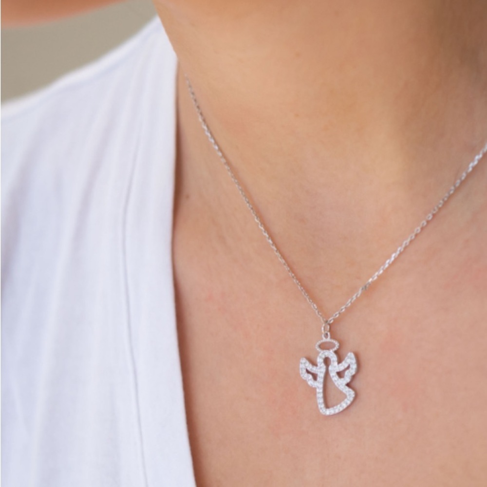 Touchstone Crystal Angelic Necklace